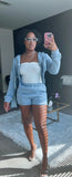 Hoodie Jacket Short Set